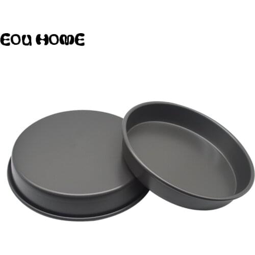 6 "8" 9 "11" 12 "inchs Aluminum Alloy Pizza Tools Deepens Dural Round Pizza Plate Non-stick Baking Pan DIY Home Baking Tray Mold