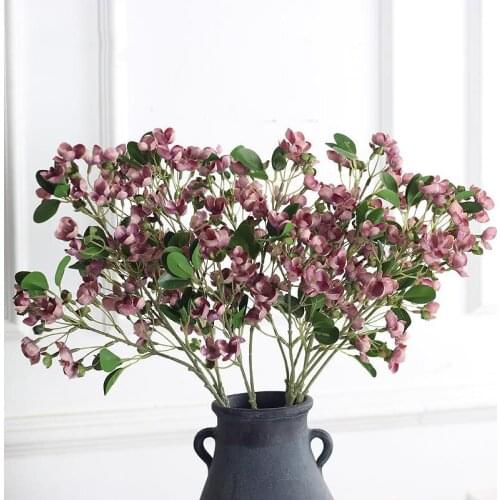 Imitation apple flower, artificial flower, silk flower, living room, dining table, decoration flower, wedding flower arrangement