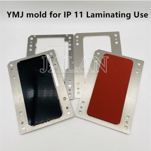 JALAN YMJ Laminating Mold LCD Touch Screen Repair For IP 11 X XS Laminating Mold with Rubber Plastic Mold 11 PRO OCA Glass