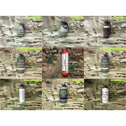 M26, M8, M83, M18 MK141, KC-13, M116A1 M203 DM-51 Game Model CF Props Army Fan Model Cosplay