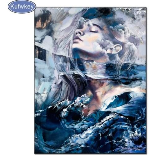 Full square drill 5d Diy Diamond Painting"fantasy beauty"diamond Picture Pattern Cross Stitch Kits Diamond Embroidery mosaic art