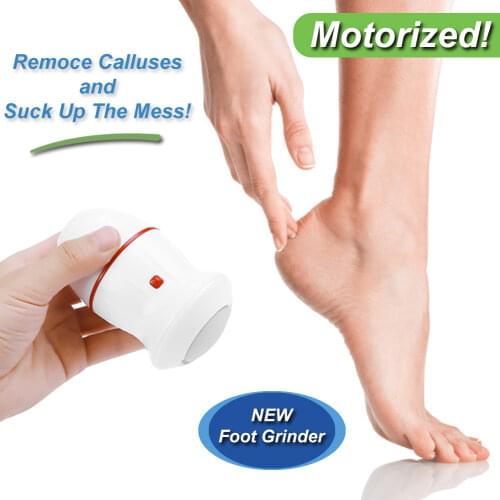 Rechargeable Electric Foot Grinder File Vacuum Dead Skin Callus Remover Foot Pedicure Tools Feet Care for Hard Cracked Cleaning