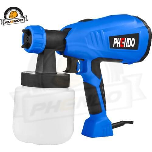 PHENDO Spray Gun 400W High Power Electric Paint Sprayer Easy Spraying for Home Use Beginner