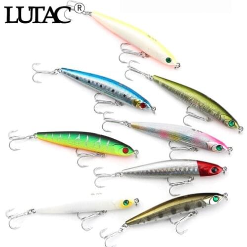 LUTAC Pencil Sinking Fishing Lure Weights 7g Fishing Tackle Fishing Accessories Saltwater Lures Fish Bait Trolling Lure