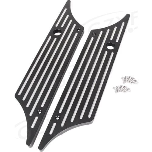 Saddlebag Saddle Bag Latch Lock Covers Rear Decoration for Harley Davidson Touring Models 1993-2013 Motorcycle Accessories