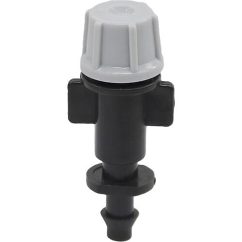 Gray Irrigation Sprinkler Greenhouse Misting Cooling Micro Irrigation Fogger With Single Barb Connect To 4/7mm Hose 200 Pcs
