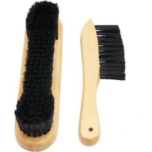 2PCS Useful Nylon Pool Table brush and Rail Brush Billiards Wooden Tool Cleaning Accessories