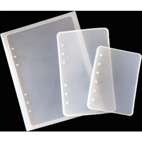 M0011 1PC A5 A6 A7 Notebook DIY Handcraft silicone Mold Expoxy Tools resin molds for jewelry craft