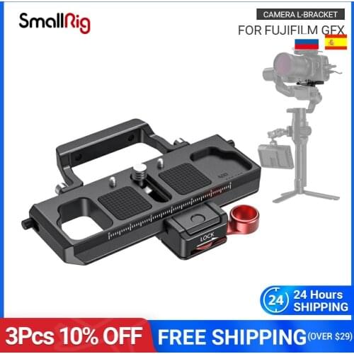 SmallRig Offset Kit With Quick Release Plate And Clamp for BMPCC 4K & 6K/Ronin S/ Crane 2/Moza Air 2 Plate Kit - 2403