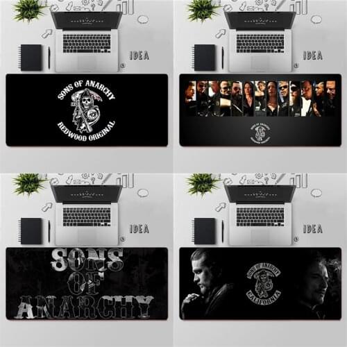 YNDFCNB High Quality Sons of Anarchy Natural Rubber Gaming mousepad Desk Mat Free Shipping Large Mouse Pad Keyboards Mat