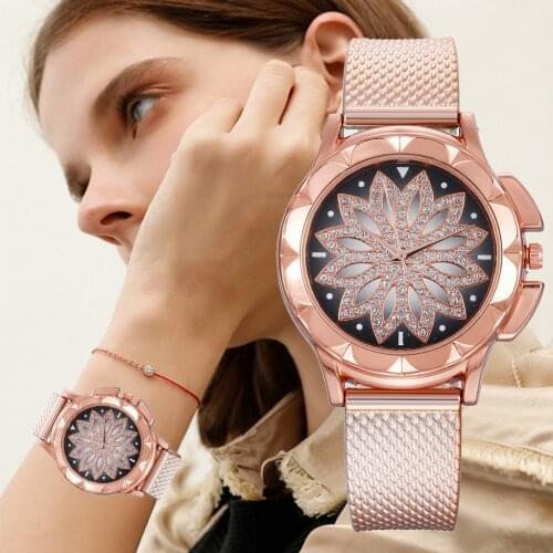 Wigofuly Women's Watches With Rhinestones