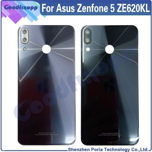 For Asus Zenfone 5 ZE620KL Battery Back Cover Rear Case Cover Rear Lid Parts Replacemen For Asus Zenfone5 ZE620KL ZF620KL X00QD