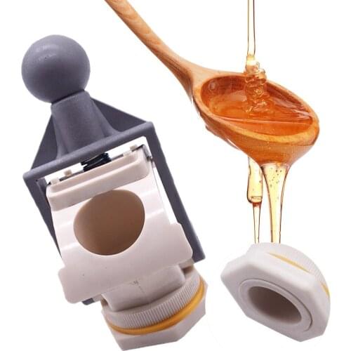 1PCS Beekeeping Extractor Precise Honey Valve Gate Shaking Machine Plastic Bee Tap Flow Supplies Bee Tools Equipment