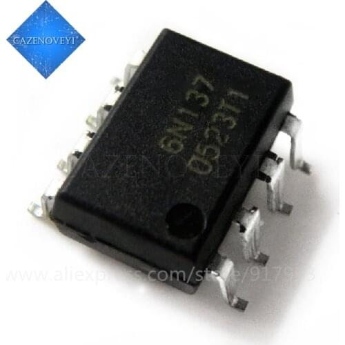 10pcs/lot 6N137SD 6N137S 6N137 SOP-8 new original In Stock