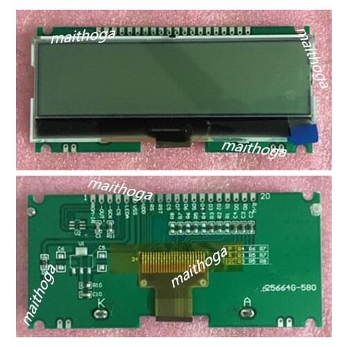20PIN SPI COG 25664 LCD LCM Screen Module ST75256 Controller White/Blue Backlight I2C/Parallel Interface