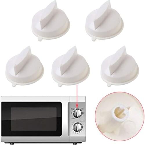 5PCS Microwave Oven Universal Rotary Timer Knob Button for Microwave Oven Spare Parts Accessories
