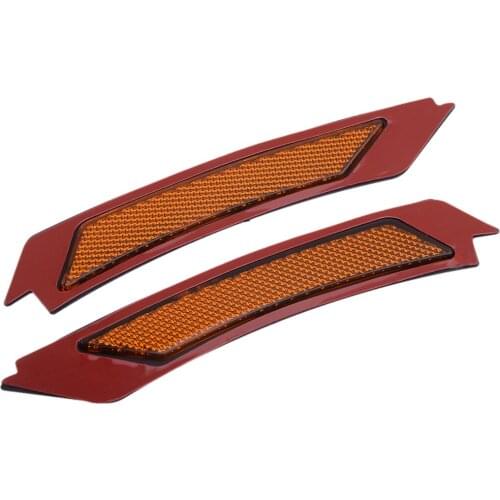 63147205397 Car Front 63147205398 Bumper Amber Side Marker Reflector Fit For BMW 3-Series E90 E91 LCI 4D Sedan 2009 2010 2011