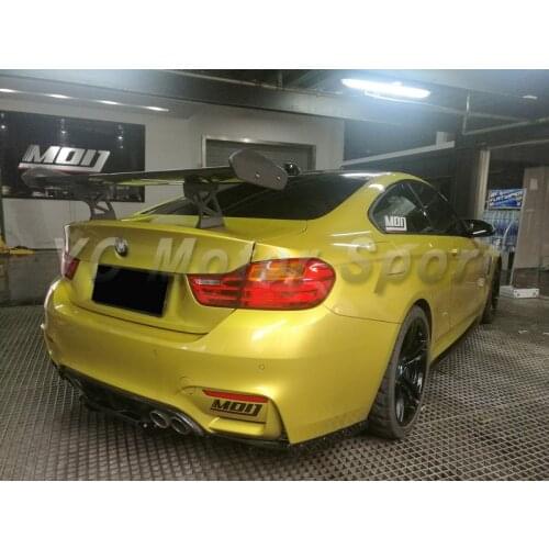 Car Accessories Carbon Fiber GTS Style Rear GT Wing Fit For 2014-2017 F82 M4 Trunk Spoiler