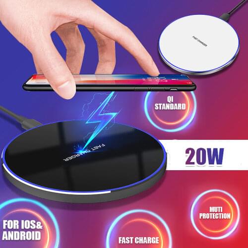 Wireless Charger For iPhone 12 Pro Max 20W Fast Charger For iPhone 12 11 XS X XR