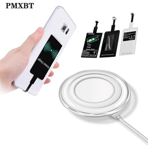 Wireless Charger Pad Qi Standard 5W Phone Wireless Fast Charging For iphone X XS XR Samsung Xiaomi Huawei Dock Inductive Charge