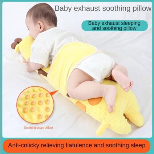 Baby Comfort Exhaust Sleeping Soothing Pillow Children Bedroom Bedding Decoration Baby Sleeping Supplies Plush Toys