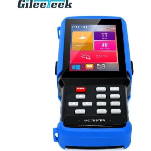 8mp Tvi Cvi 5mp Ahd Cvbs Ip 5-in-1 4.3inch Camera Tester Wifi Cctv-test-monitor with Cable Tracer IP Rapid Detection Net Tools