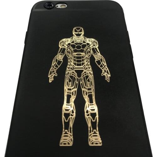 Disney Iron Man Mobile Phone Metal Sticker Luggage Notebook Tablet Phone Metal Decoration Sticker Car Car Sticker