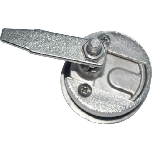 Metal 2.2inch Boat Hatch Lift Ring Handle Lock Latch for RV Yacht Hardware