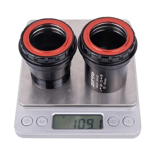 BB30 30mm Press Fit lock Bottom Brackets 4 Bearings For shimano sram Mountain bike 30mm BB386 Crankset BB Rotor chainset cnc BB