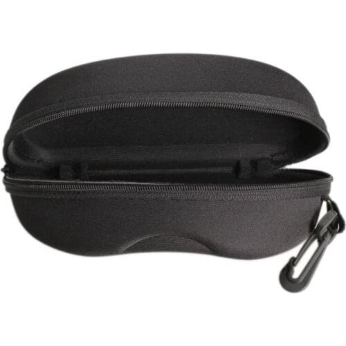 New Zipper Sunglasses Hard Case Eye Glasses Protector Portable Container Box