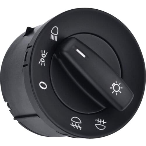 1K0941431Q Headlight Switch Fog Lamp Switch Knob For VW Caddy Touran for J etta Golf V VI 5 6 Passat B6 CC Rabbit 1K0 941 431 Q
