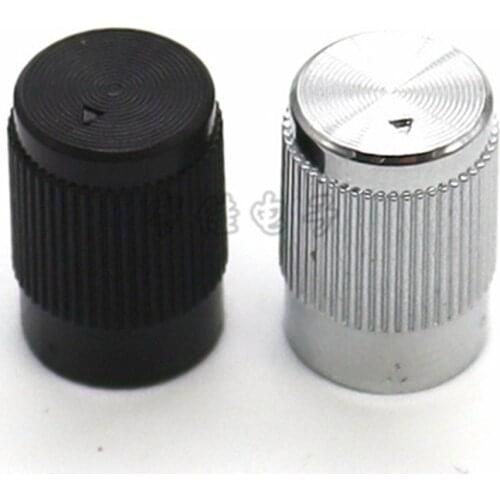 10 Pieces Plastic Flower Shaft Knob Diameter 9.5mm Height 13.5mm Potentiometer Encoder Knob Gear Shaped Inner Hole 6mm