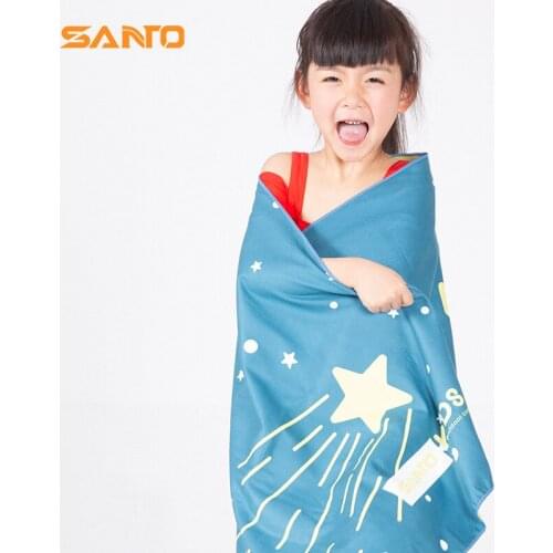 Santo Kids Towels Beach Bath Quick Drying Portable Microfiber Comfortable Children Cute For Outdoor Swimming Travel