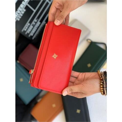 Lal Shoes & Bags 2 Fold Wallet 525-bordo 'Turkish' Quality 2021 Fashion Design Season Comfort Fast Shipping