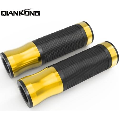 R QIANKONG Moto With 22mm 7/8" Handlebar Hand Grips For Yamaha T MAX TMAX 530 TMAX530 TMAX 500 XMAX 125 250 300 400 yzfr1 r3 mt7