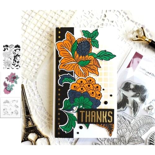 Follows Cutting Dies & Stamps & Stencil Scrapbook Dariy Decoration Stencil Embossing Template DIY Greeting Card Handmade