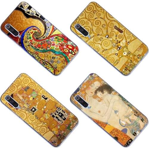 The Kiss by Gustav Klimt Silicone Case for Xiaomi Mi POCO X3 NFC M2 X2 9SE 9T CC9 E A3 Note 10 Lite 10 ULTRA F2 Pro Soft Cover