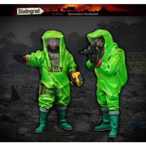 Stalingrad S-3711 Quarantine Checkpoint 1/35 Resin Model Kit