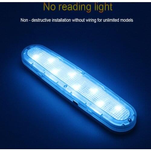 3.2W Plug and Play LED Car Interior Reading Light USB Charging Dome Vehicle Indoor Ceiling Auto Roof Magnet Lamp Car-styling