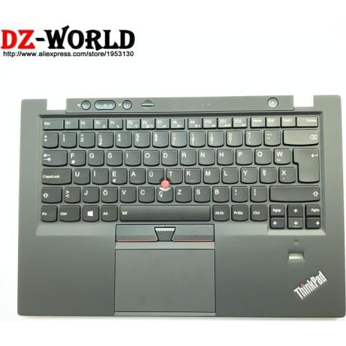 TUF Palmrest Upper Case With Turkish-F Backlit Keyboard Touchpad for Thinkpad X1 Carbon 1st Backlight Teclado C Cover 04Y0821