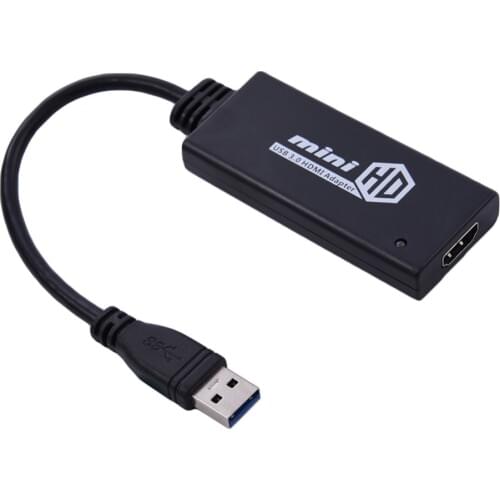 USB 3.0 To HDMI HD 1080P Video Cable Adapter Converter For PC Laptop