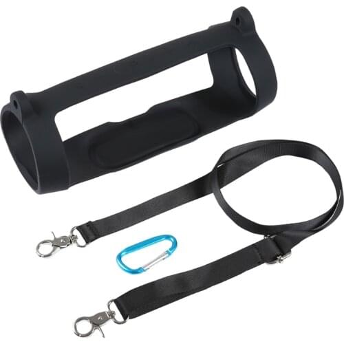 Portable Silicone Case Protective Cover Shell Anti-fall Speaker Case for-JBL CHARGE ESSENTIAL Speaker Accessories