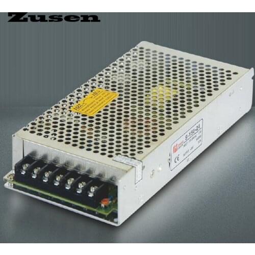 Zusen high quality S-150W 5V 12V 15V 18V 24V 36V 48V Single Switching Power supply