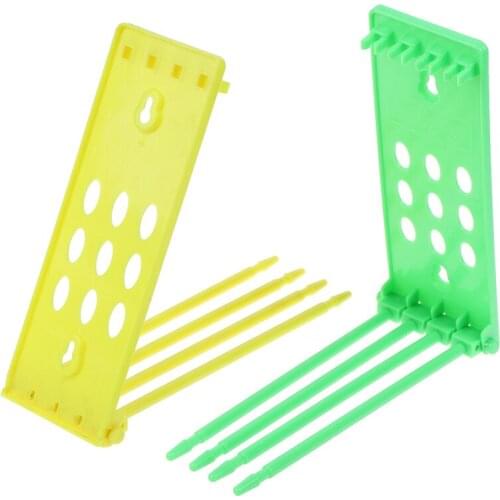 1Pc New Plastic Pigeon Parrot Foot Ring Holder Bird Training Articles Leg Ring Stand Band Rack Bird Accessories