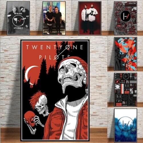 Diamond Painting Popular Abstract Twenty One Pilot Rock Music Band Star Diamond Embroidery Diamond Inlaid Diamond Mosaic Home De