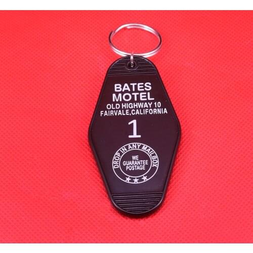 Bates Motel black key tag horror movie fans great gift