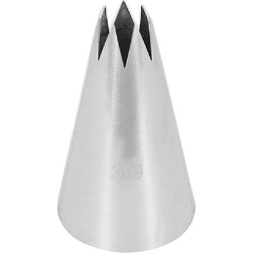 Free Shipping FDA High Quality Stainless Steel 18/8 Cake Decorating Medium Icing Nozzle #349