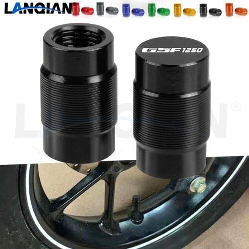 For Suzuki GSF1250 BANDIT Motorcycle Aluminum Wheel Tire Valve Stem Caps GSF 1250 BANDIT 2007-2015 2011 2012 2013 2014 Parts