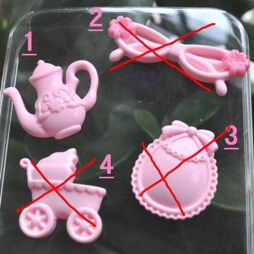 Hot Sale For Teapot DIY Phone Decoration Kawaii Resin Cabochons Objects