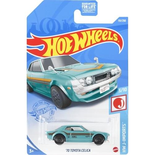 Hot Wheels 1:64 70 TOYOTA CELICA Edition Metal Diecast Model Cars Kids Toys Gift